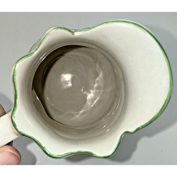 Vintage James Kent Spring Star Floral Hand Painted Small Pitcher/Vase Summer 5” - Picture 7 of 13